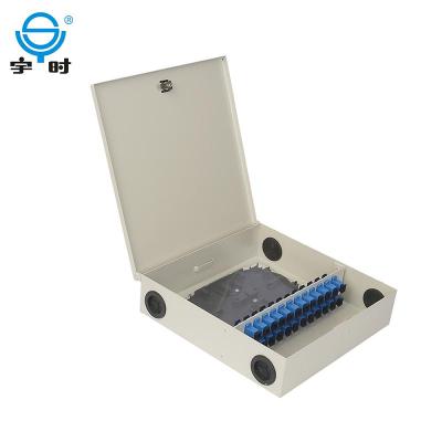 China Wall Mounted Fiber Optic System 24 Ports Fiber Optic Distribution Box for sale