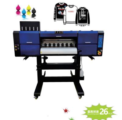 China Garment Shops DTF Textile Printer Using Pigment Ink Hot Melt Power for T Shirt Printing for sale