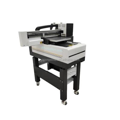 China Any small shop and printing shop for diy printing Automatic Bottle Printer A3 Size LED Inkjet Flatbed UV Printer for sale