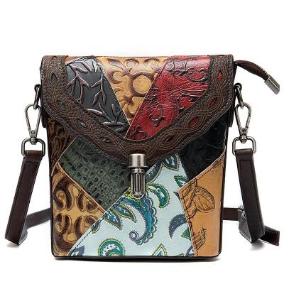 China WESTAL Durable Women's Bags Vintage Genuine Leather Small Bag For Lady Gypsy Messenger Handbags / Cross - Body Female Shoulder Bags for sale