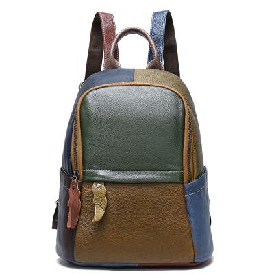 China Colorful RFID WESTAL Women Backpack For Laptop Leather Backpack Women Notebook Mochila School Bag For Girls Travel Backpack Female for sale