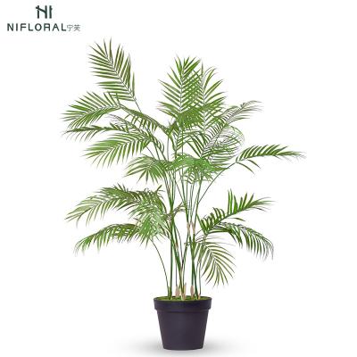 China Wholesale Art Decor Factory Price Real Touch Artificial Areca Palm Trees Decoration for sale