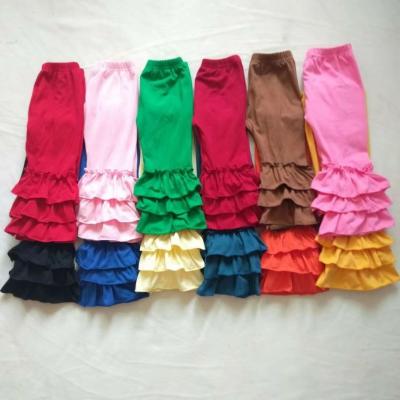 China High Quality Baby Girls Long Sleeve Pleated Pants Infant Boutique for sale