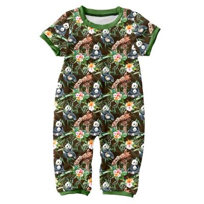 China High Quality Summer Infant Drop Cotton/Spandex Romper Style Popular Baby Clothes for sale