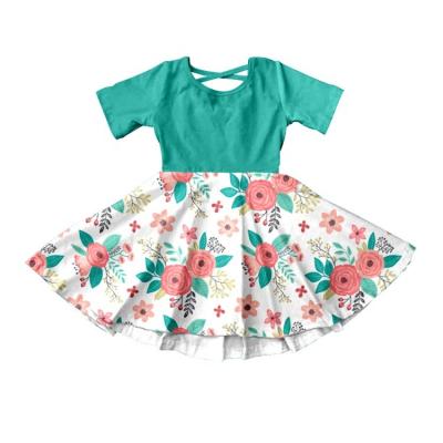 China Wholesale Breathable Girl's Boutique Dresses Made In Yiwu Lovely Kid Clothes Hot Selling for sale