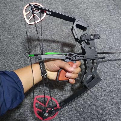 China New Design Mini Training Bow Practice Bow Outdoor Hunting Shooting Compound Teen Adult for sale