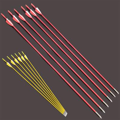 China SHOOTING 30 Inch Arrow-Practice Target Archery Color Fiberglass or Youth Arrow for sale