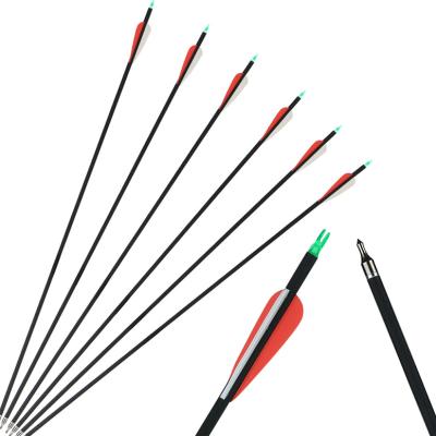 China Chinese 30 inch Arrow Hunting Practice Archery Carbon Fiber TIR is suitable for hunting and practice for sale