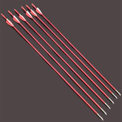 China SHOOTING China 30 Inch Color Fiberglass Archery Target Arrow-Practice Arrow or Youth Arrow for sale