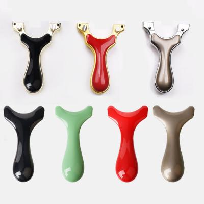 China Stainless Steel Slingshot Rubber Band Flat Slingshot Hunting Shooting Slingshot YML182837733 for sale