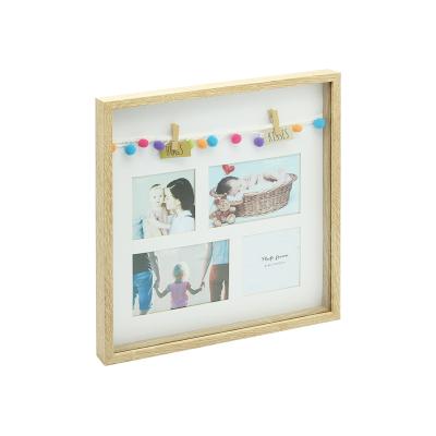 China Handmade DIY Clip Holder Picture Frames Wall Gallery Home Decoration for sale