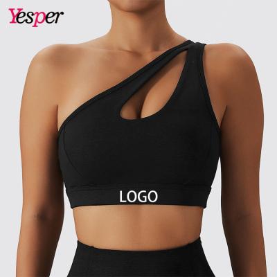 China Wholesale Breathable High Quality Professional Shockproof Yoga Women's Fitness Top Yoga Sports Running Bra Performance Bra for sale