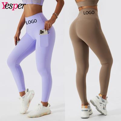 China Breathable Fitness Wear Butt Gaiters Yoga Pants Gym Active Sport Pants Women Fitness Yoga Gaiters for sale