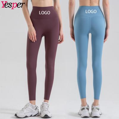 China Wholesale High Quality Breathable Gym Pants Workout Yoga Gaiters Women Sports Fitness Yoga Pants for sale