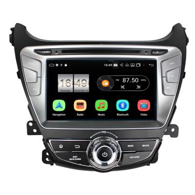 China Hot-selling 8 Inch Car Multimedia Autoradio DVD Player GPS KD-8054 PX4 For Hyundai Elantra 2014-2015 for sale