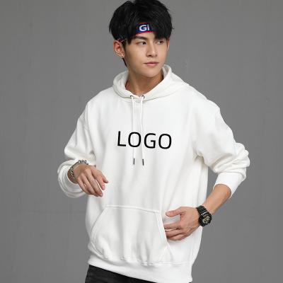 China Breathable Mens Plain Sweatshirts Cotton Pocket Hoodie Blank Sports Plus Size Custom Hoodies for sale