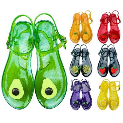 China Fashion Trend New Arrival Women Beach Plastic Shoes Fashion Latest Ladies Sandals Designs for sale