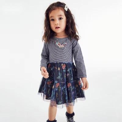 China Wholesale Toddler Girl Autumn Little Girls Winter 2021 Little Boutique Dresses Fashion Custom Baby Girls Dress Sets for sale