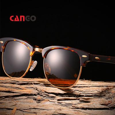 China Retro Semi Rimless Aetate Sun Glasses Sunglasses for sale