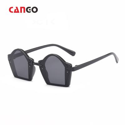 China High Quality Kid Sunglasses Promotion Sun Glasses For Kids Rimless Frame Custom Kids Round Frame PC Flower Child Sunglasses for sale