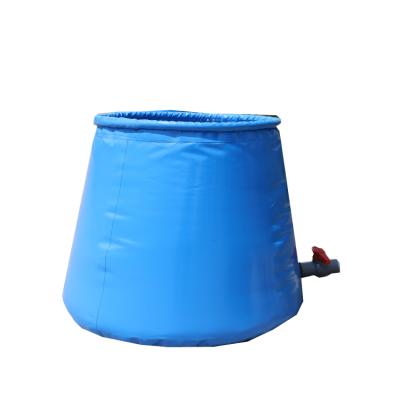 China Hot Selling Customizable Double Sided Coating Water Storage Collapsible Onion Shaped PVC Tank For Sale for sale