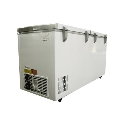 China Single-temperature supermarket refrigerated cabinet for horizontal frozen food refrigerator --20C--5C for sale