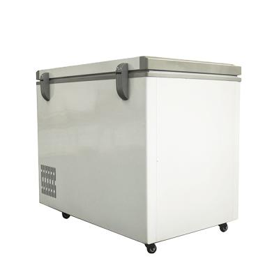 China Single-temperature thickened and reinforced large capacity tabletop column frame meat freezer refrigerator for sale