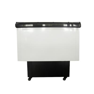 China Single-temperature Supermarket Refrigerator Island Freezer Horizontal Freezer for sale