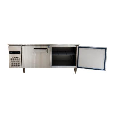 China Refrigerated Single-temperature Kitchen Refrigerator Copper Refrigeration Cabinet ISO CE 1.0m/1.2m/1.5m/1.8m/2.0m Length for sale