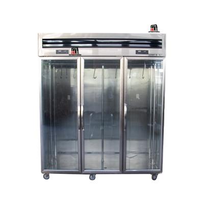 China New Model Single-temperature Meat Cooler Display For Store Stainless Steel Meat Freezer for sale