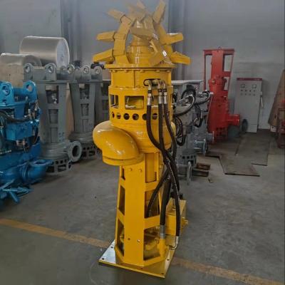 China Vertical Submersible Mud Pump River Sand Pump Submersible Dredge Pump With With Cutter Head for sale