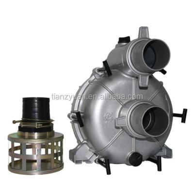 China Sewage 4 Inch Waste Water Pump Driven By Gasoline And Diesel Engine 190F for sale