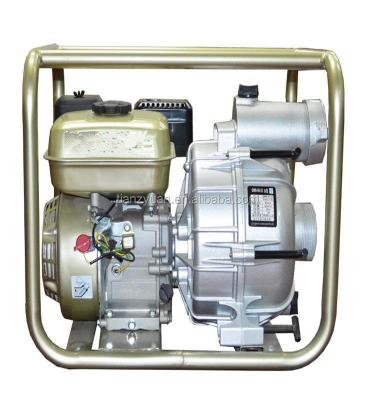 China 2020 hot sale washing and cleaning 4 inch waste/dirty water pump driven by 13Hp gasoline/diesel engine for sale