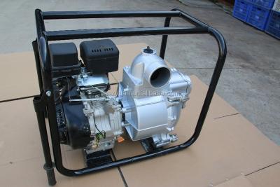 China mud pump 6 inch mud pump driven by 190F gasoline engine or diesel engine for sale