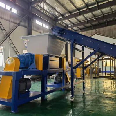 China High Productivity Multi - Function Double Shaft Metal Plastic Shredder Machine Low Overall Offering Price for sale