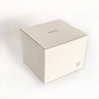 China Recyclable White Paper Packaging Packaging Small Square Paper Box For Product for sale