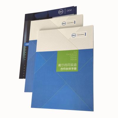 China paper & Custom business catalog booklet cardboard company brochure softcover printing for sale