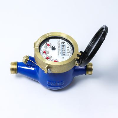 China Semi-dry/liquid filled type Water meter class C/R80/R160/Residential/domestic Multi-jet remote transmission for sale