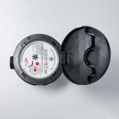 China Residential/Domestic Single-jet Water Meter Class C R160 Dry Plastic Plastic Can Record HRI for sale