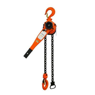 China Wholesale Manual Block Manual Crane Chain Pulley Construction Hoist Lever Lifting Chain Pulley Block for sale