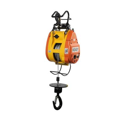 China Hotel Quality Guarantee 180kg 30m Hang Type High Speed ​​Electric Portable Wholesale Mini Winch for sale