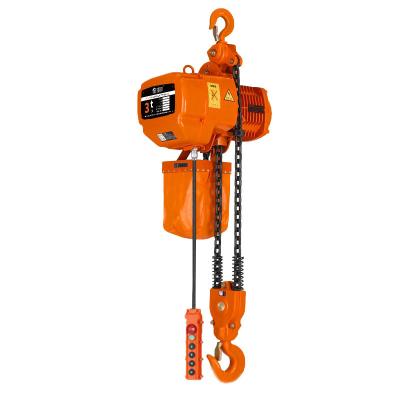 China Factory Supply 5T 6m Trolley Wireless Remote Control Motorized Electric Chain Hoist Direct Winch Hook Electric Chain Hoist 0.5 Ton for sale