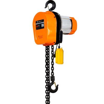 China DHS Electric Chain Hoist Lifting Equipment 1ton 2ton 3ton 5ton 220v Electric DHS Chain Hoist for sale