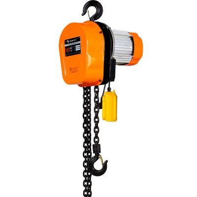 China Factory Wholesale Hoist Stainless Steel Chain Hoist Electric Dhs Hook Type Lifting Ring Chain Electric Hoist Dhs for sale