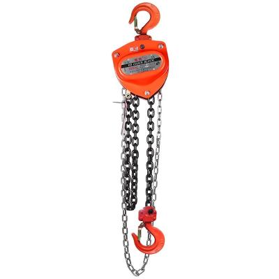 China Hotels 2 Ton Chain Hoist VD Type Manual Chain Block Industrial-grade Steel Hand Construction Hoist Lift With Hooks for sale