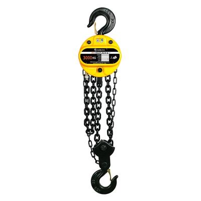 China Wholesale Price 5ton HS Mechanical Type Manual Chain Hotels Factory Portable Hoist for sale