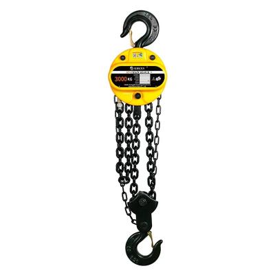 China Easy Type Chain Hoist Manual Hotels China Factory Supply Installation Chain Block Hoist HS Chain Hoist for sale