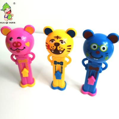 China Cartoon Toys Animals Shape Lollipop Candy Soft Toy Without Lolliopo Candy Soft Toys For Children for sale