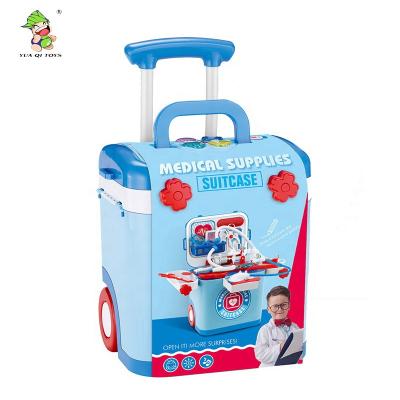 China Light Kids Play Suitcase Toys Medical Toys With Light Music Pretend Play Toys for sale