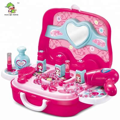 China ABS Girls' Toys Dresser Set Pretend Play Toys Fashion Play Set for sale